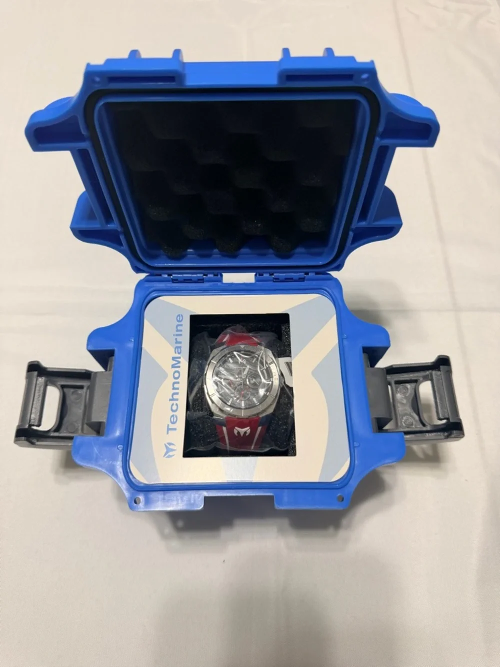 Invicta TechnoMarine Men's Dive-Style Watch in Red